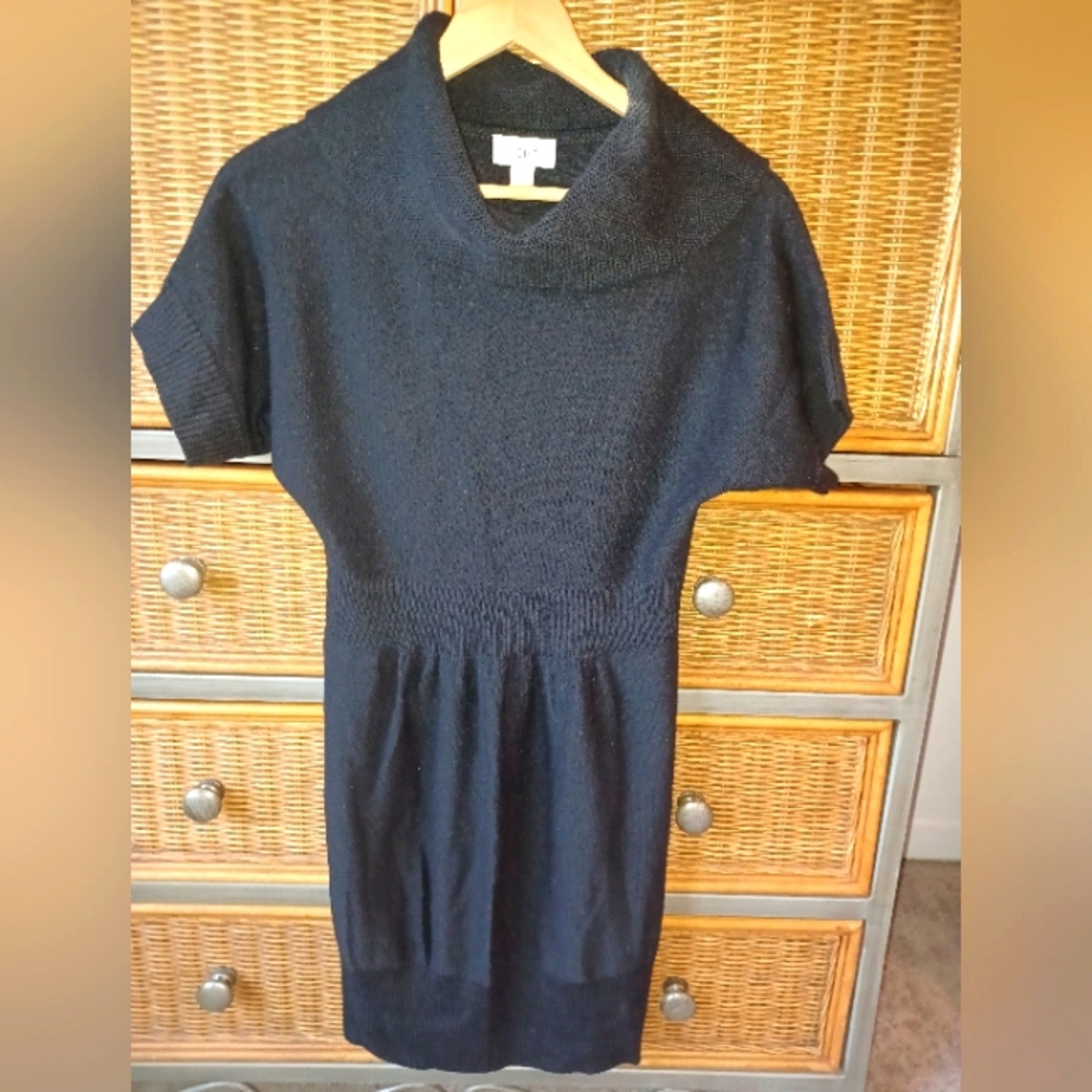 Ann Taylor Loft Women's Cowl Sweater Dress Size Medium